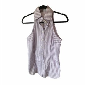 Hadleigh’s Sleeveless Button Down Blouse Sz. 42